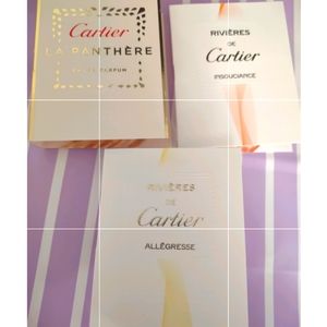 Cartier scent sampler brand new! X 3 vials